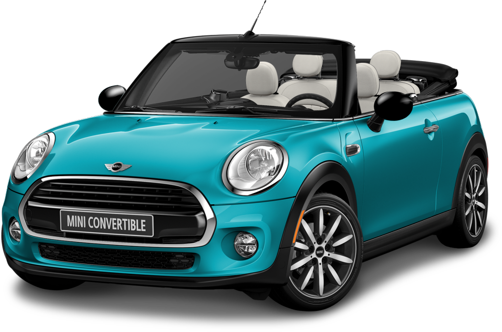 Mietwagen Mini Cabrio Automatik. Autovermietung Red Line Rent a Car Lanzarote.