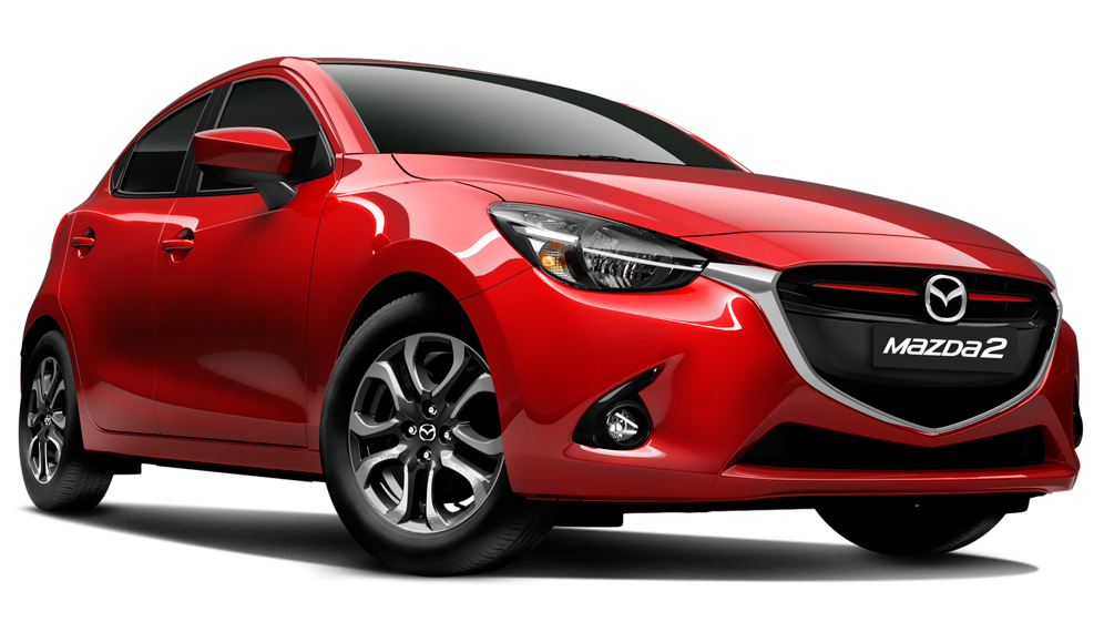 Mietwagen Mazda 2 Automatik - Autovermietung Lanzarote. Red Line Rent a Car Lanzarote.